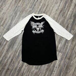 Title: Metallica Seek & Destroy 2008-2009 Tour Raglan Shirt XL Made USA